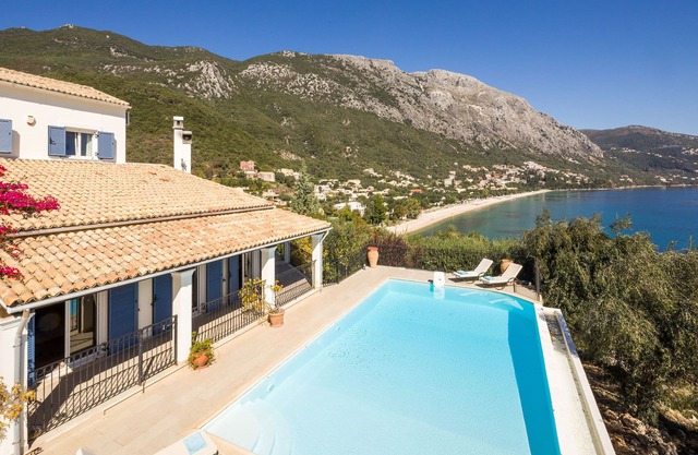 'Prestige Collection' | BARBATI | Waterfront Villa with Boat Mooring