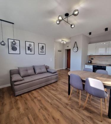 Przytulne mieszkanie z balkonem dostęp na kod