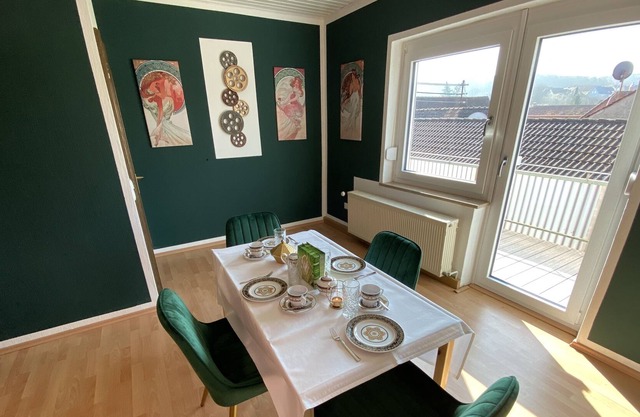 Quiet holiday apartment near Bamberg