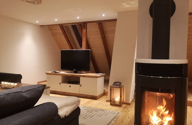 Quietly located, modern vacation apartment - with hot tub & sauna for an extra charge