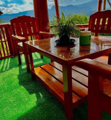 Rakkhao inthanon River sunset view