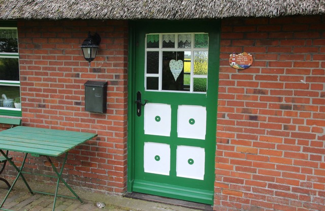 Reetdachhaus ancient and modern well combined Pets Allowed, large garden