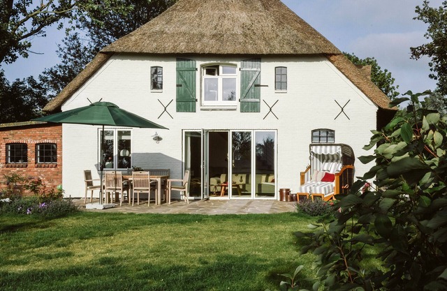 Reetdachhaus Huus Uelvesbüll - Holiday apartment west