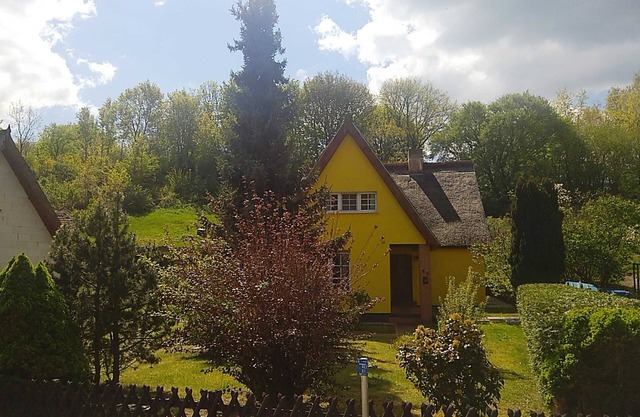 Reetdachhaus Juhnke 120qm im Grünen mit 2 Schlafräumen - Ferienhaus