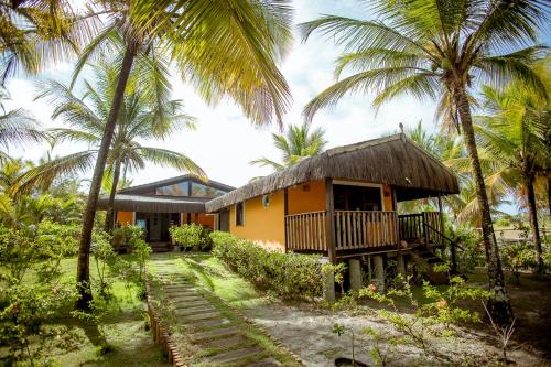 Refugio pe na areia na Praia do Acuipe com Wi-Fi