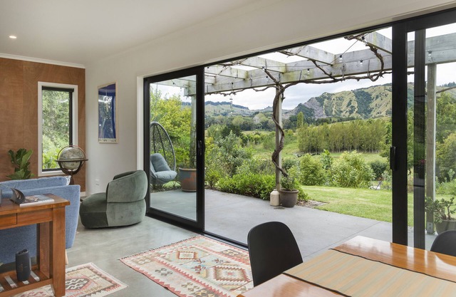 Relax and recharge inside and outside this special home