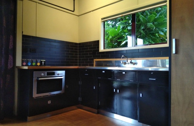 Relax in park-like grounds with outdoor spa.