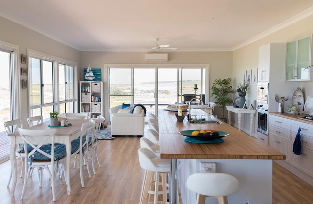 Relax & unwind at Shades of Blue Eco Retreat. Stunning bayviews & private beach