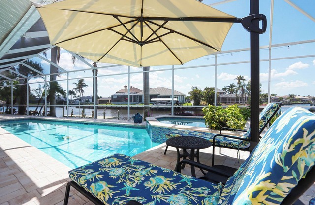 Renovated Cape Coral home situated on a peaceful Gulf-access "T" canal - Our Happy Place