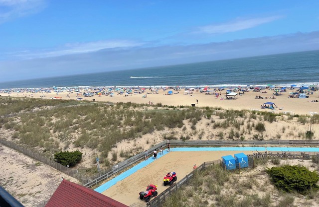 Renovated top floor 3 BR 2 BA oceanfront condo at 130th Street in Ocean City, MD