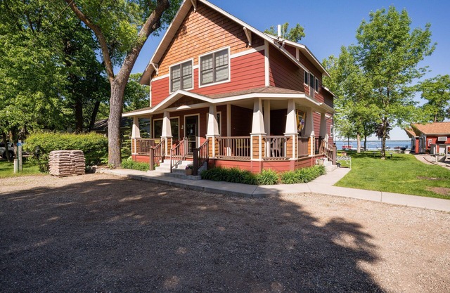Resort Living on the 175ft of Sandy Beach on Ottertail Lake, MN.