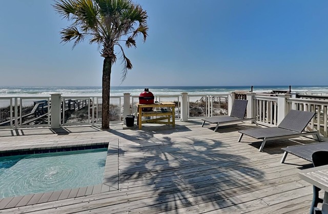 Resting Beach Face - Waterfront Location + Private Pool!