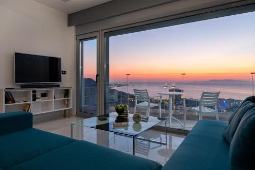 Rhodes SkyLine Suite with out Door Jacuzzi Sea View A1