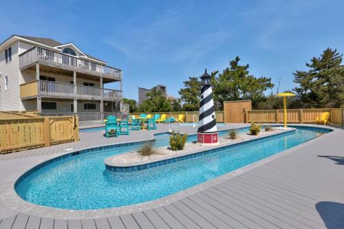 Rio Rodanthe Lazy River Kiddie Pool Oceanfront Elevator