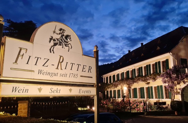 Ritterhof Suite at the Fitz-Ritter Winery - VDP/Organic