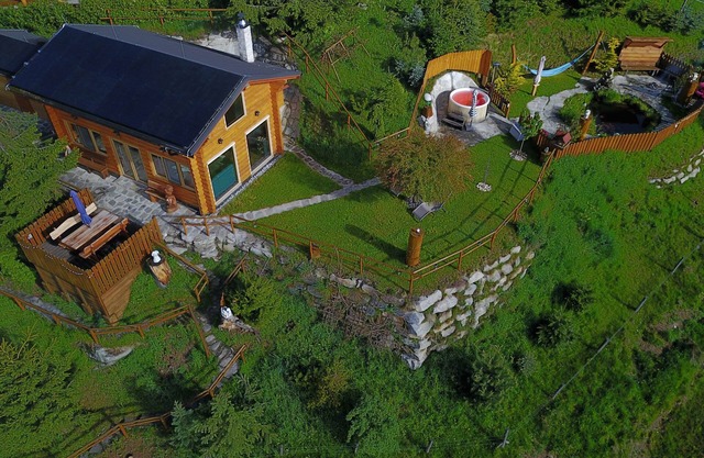 Romantic cabin, wellness, nature and luxury