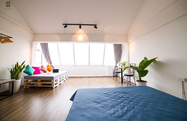 Rooftop suite with Flower valley view - EmAm Homestay in Ha Noi