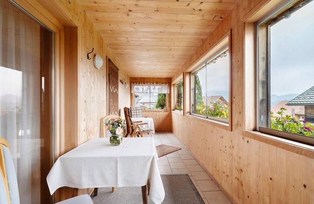 Room 'Alpenfrieden' with Mountain View, Shared Garden and Wi-Fi