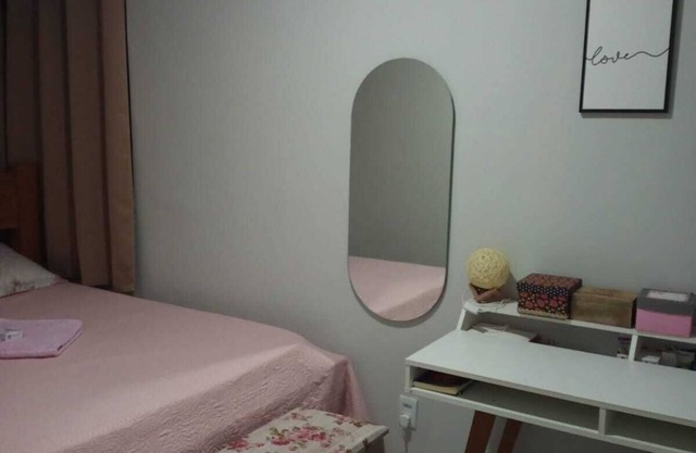 Room in an apartment ideal for resting and working