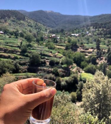 Room with amazing view on mountain Tidghine Ketama