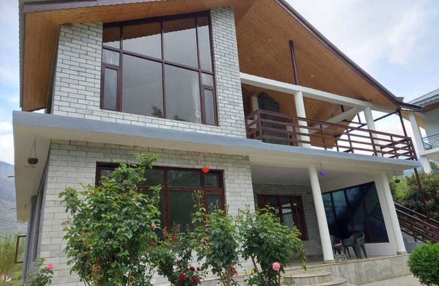 Room with washroom , garden view