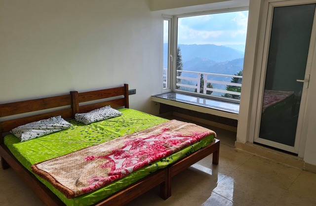 Rooms with Himalayan view at the height of 7050 feet