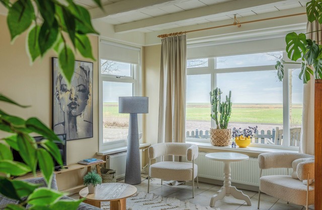 Rural four-person holiday home with a fantastic view.