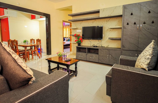 Rustic 2BHK Home Stay With AC Bedrooms