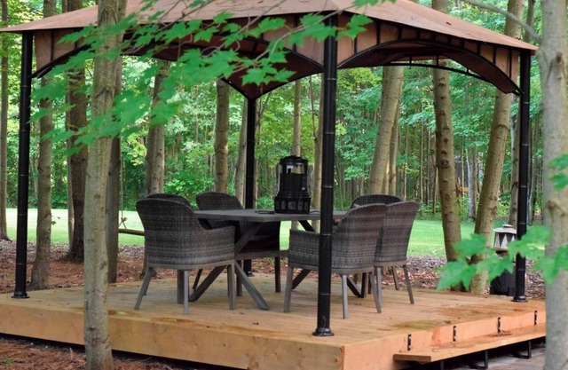 Rustic private family campground, with all amenities a unique private experience