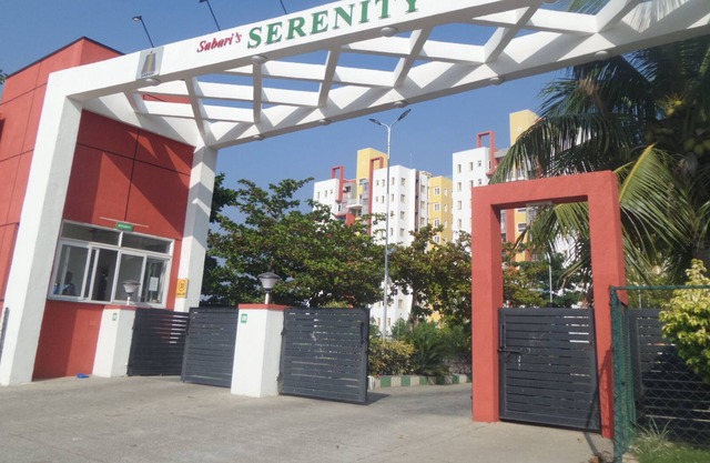 Sabari Serenity Apartments outside OMR