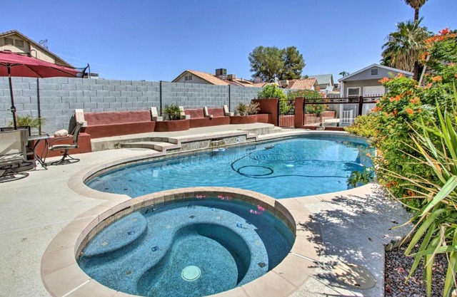 Saltwater Pool and Hot Tub Glendale Oasis
