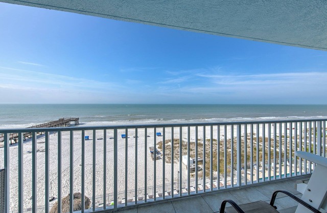 Sand Dollar 510 is a GOLD rated TOP FLOOR three-bedroom