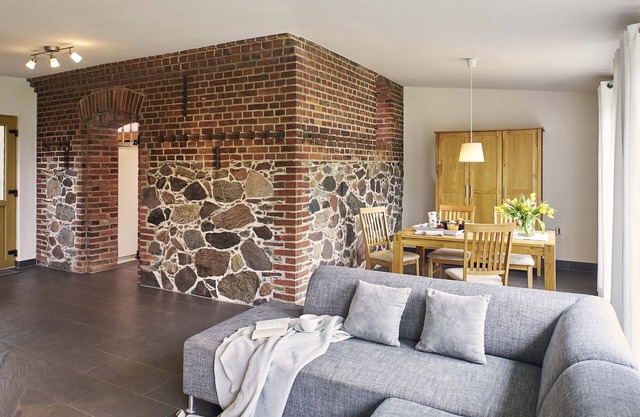 Sanddornhaus, 64 m² auf 2 Ebenen für 4+1 Pers., 1 Schlafzimmer, 1 Schlafgalerie