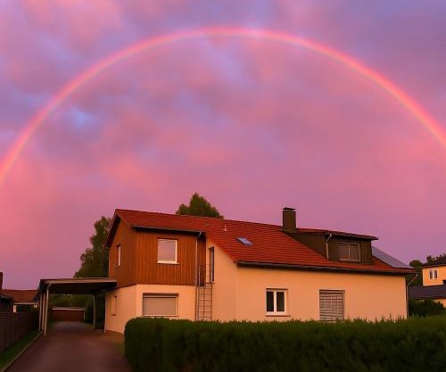 Schöne Wohnung mit großem Garten