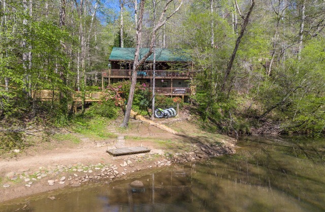 Schitz Creek in Lake Lure
