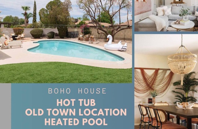Scottsdale Dream Home w/Heated Pool + Hot Tub!