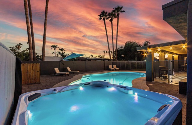 ✨ Scottsdale Sol | Renovated Retreat w/Pool, Hot Tub & Game Room ✨