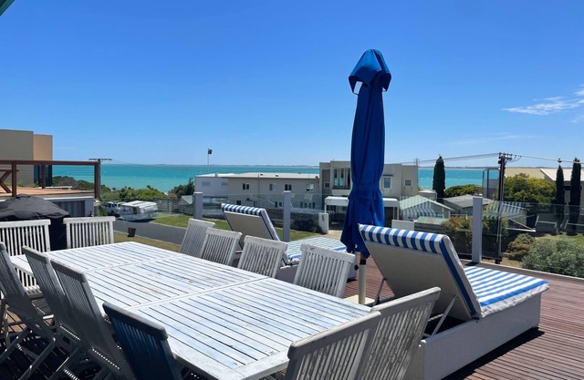 Sea views, located at Hooper's beach. Town center.