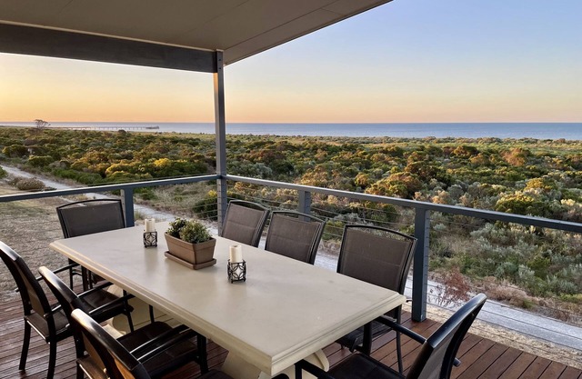 Secluded home, high up on the sand dunes over looking open ocean and Marina