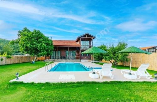 Secluded Villa in Akyaka with Private Pool and Garden
