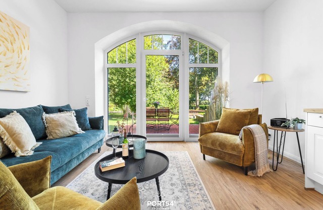 Seepferdchen- Terrasse mit Blick ins Grüne & Platz für 6 Personen auf 120 m²