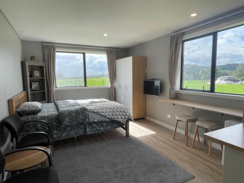 Self check-in studio with bathroom