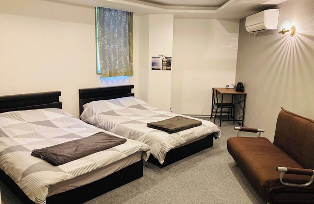 Semidouble 2 Sofa bed SD Accommodates up to /Osaka Ōsaka