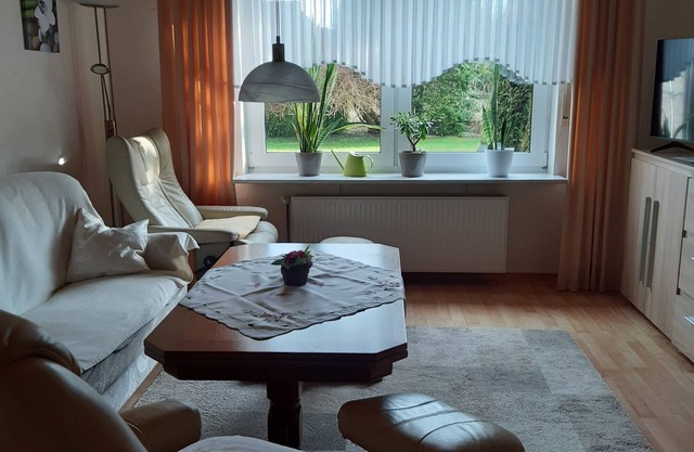 Separate, quiet apartment (65 sqm) in the center of Großefehn, in the middle of East Frisia.