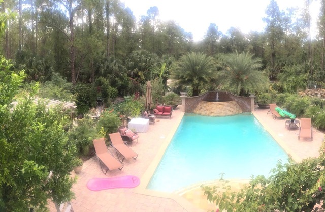 Serene Waterfalls, Garden, Privacy, Heated Pool, Spa &, Large Two Story Retreat