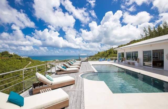 Seven Bedroom Dream of a house sits high up in the area of Terres Basses
