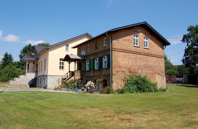 Shepherd's house at Gut Lanke, idyllic village near Berlin