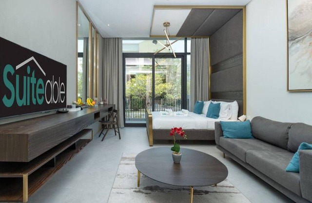 Signature Livings G09 JVC · Modern studio w spacious terrace in JVC -Suiteable