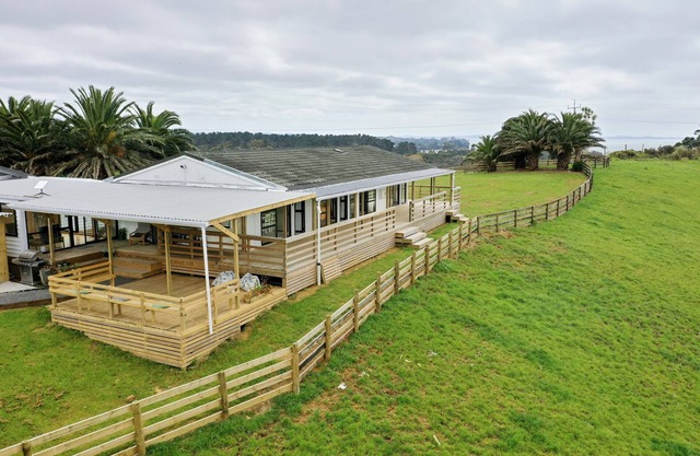 Sky tower and Water view over looking Paddock
