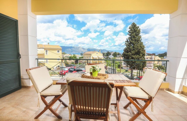 Smart Home CorfunTwo-Bedroom Apartment with Terrace and Sea View